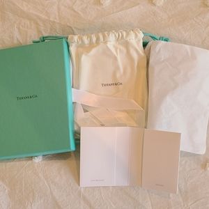 Tiffany &Co large box and accessories